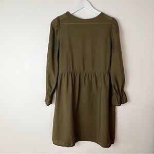 Olive Green Lacausa Dress